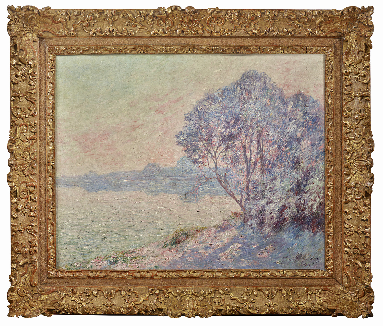 Ferdinand du Puigaudeau - Winter Landscape, 1900 - Jody Klotz Fine Art